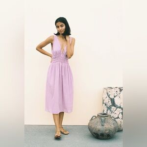 NWOT CIAO LUCIA Capa dress in Lilac Size M
